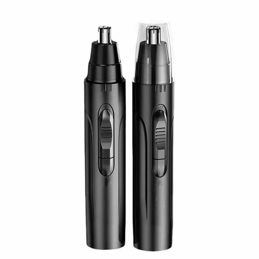 Electric Nose & Ear Hair Trimmer – Stainless Steel Blades Nose & Ear Trimmer HIP black