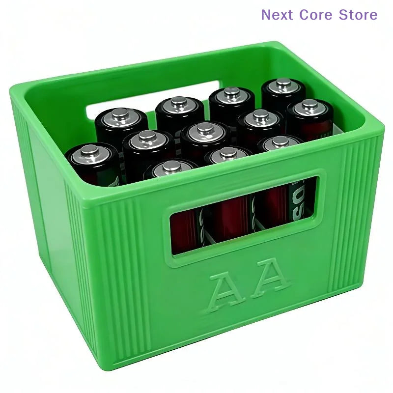 3D Printed AA & AAA Battery Organizer Box – 20/30 Slots Battery Storage Organizer HIP