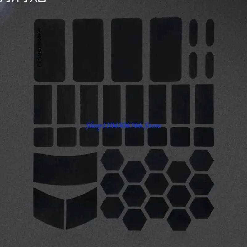 42-Piece Silicone Anti-Slip Grip Pads for Keyboard & Mouse Keyboard & Mouse Pads HIP