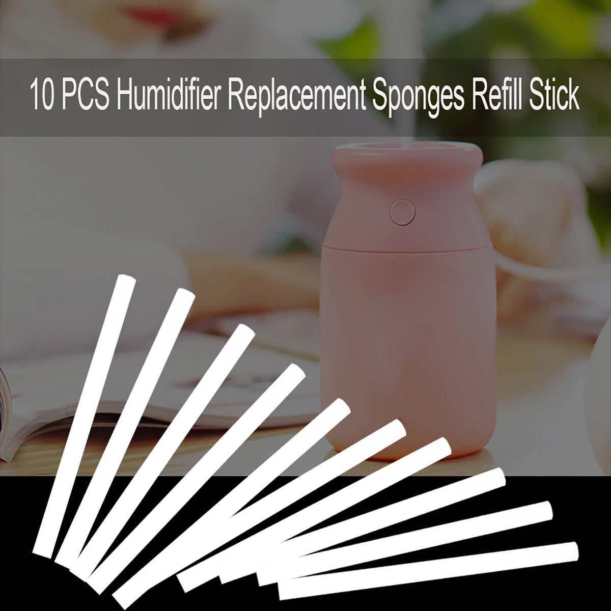 10Pcs Mini Portable Personal USB Humidifier Replacement Sponges Refill Stick HIP