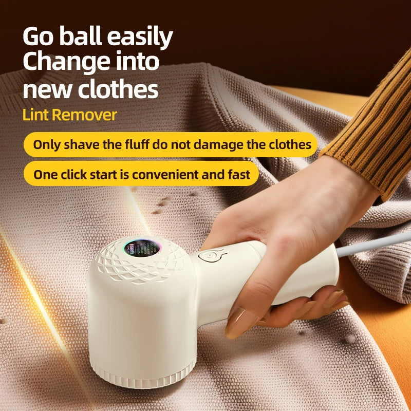 Rechargeable Electric Lint Remover & Fabric Shaver | Portable Electric Fabric Shaver HIP