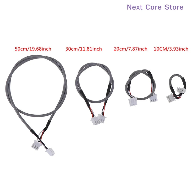 5-Pack XH2.54 3-Pin HiFi Amplifier Shielded Audio Cable Shielded Audio Cable HIP