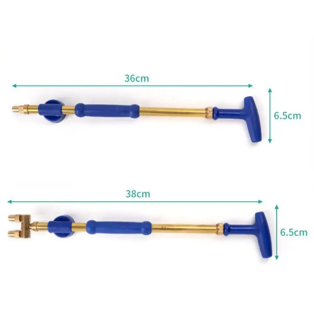 Brass Push-Pull Pressure Spray Nozzle – Single & Double Head Garden Spray Nozzle HIP