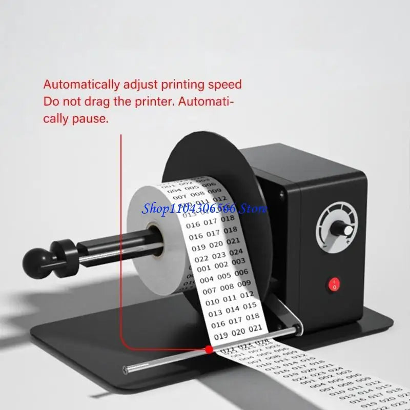 Automatic Label Rewinder Machine – 130 RPM, Auto-Stop Feature Label Rewinder HIP