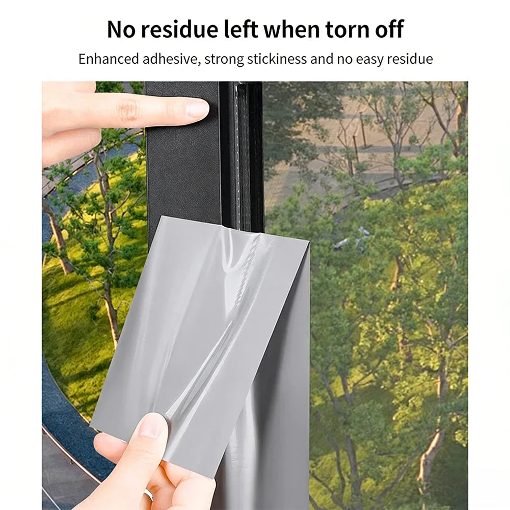 5M Waterproof Door and Window Sealing Strip Transparent Self-adhesive PE Joint Tape Windproof for Home Kitchen and Bathroom HIP