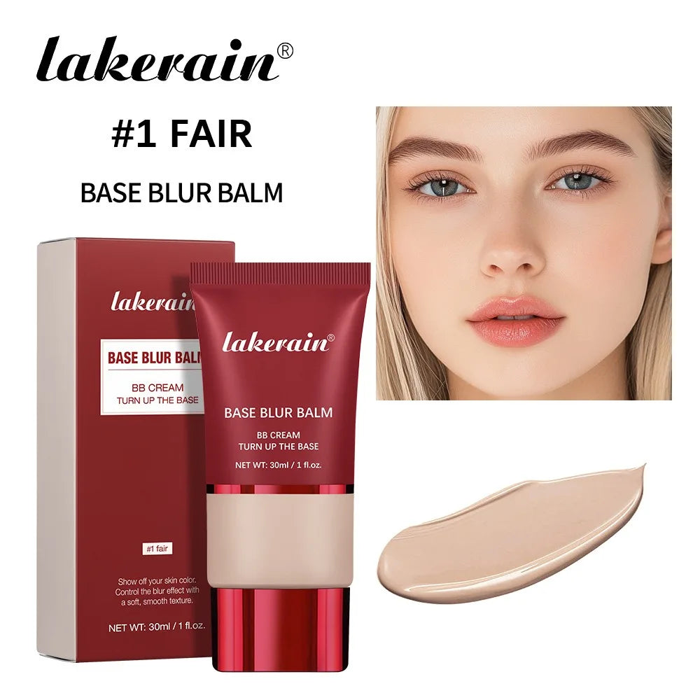 Soft Matte Foundation Light Natural BB Cream Concealer Moisturizing Face Brighten Makeup Base Long-lasting Coverage Cosmetic HIP 01