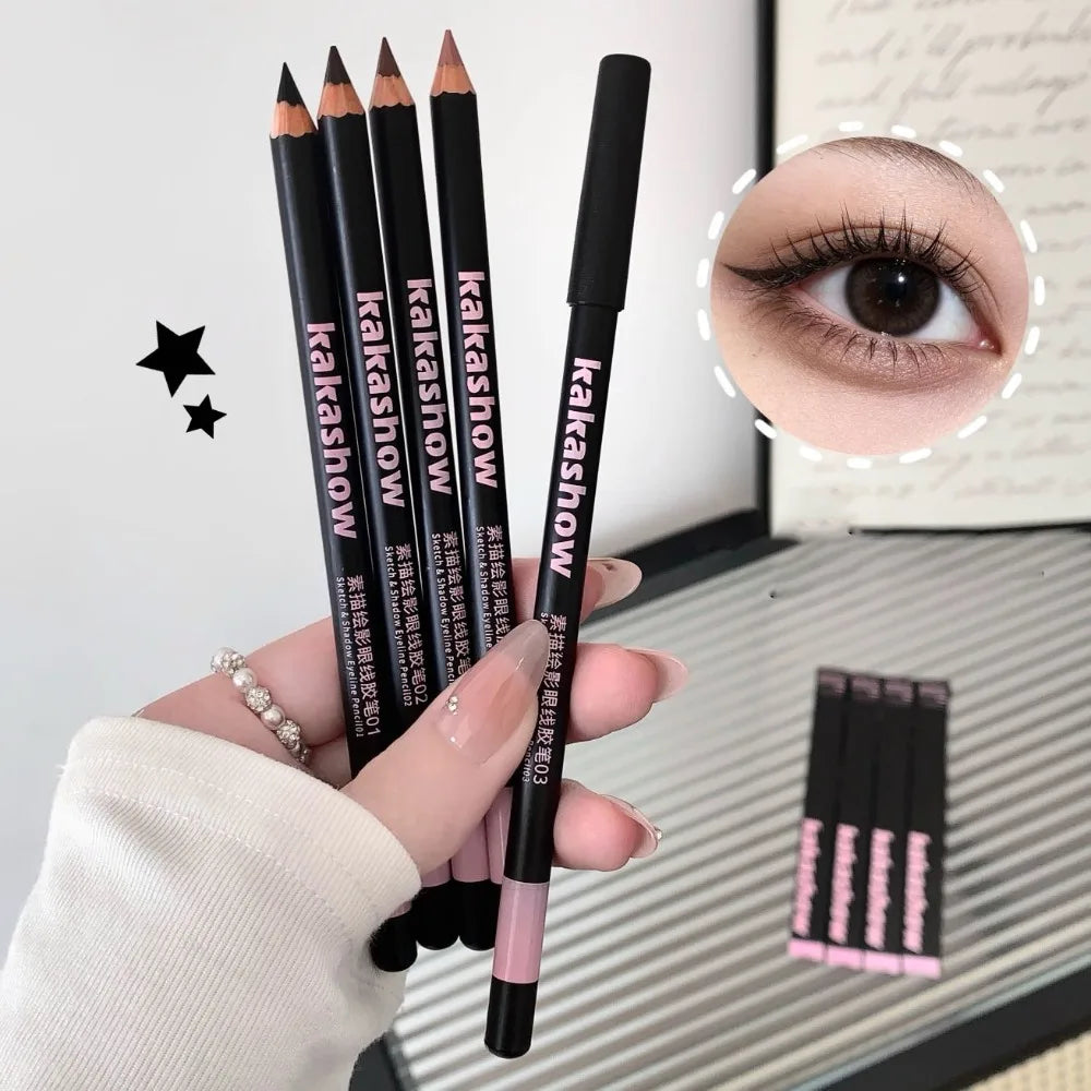 Nude Pink Gel Eyeliner Aegyo Sal Pencil Brighten Lying Silkworm Long Lasting Natural Lower Lash Line Eye Makeup Highlighter Pen HIP