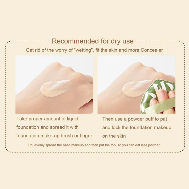 Waterdrop Foundation Sponge Set – Soft Blending Makeup Puff Makeup Sponge Set HIP