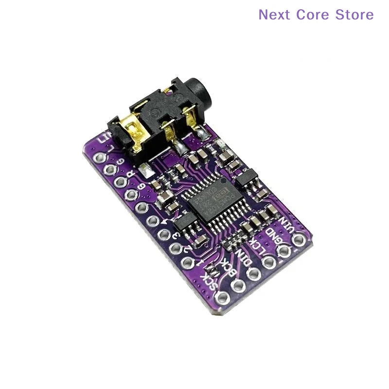 PCM5102A I2S DAC Module – Raspberry Pi PHAT Audio Board DAC Audio Module HIP