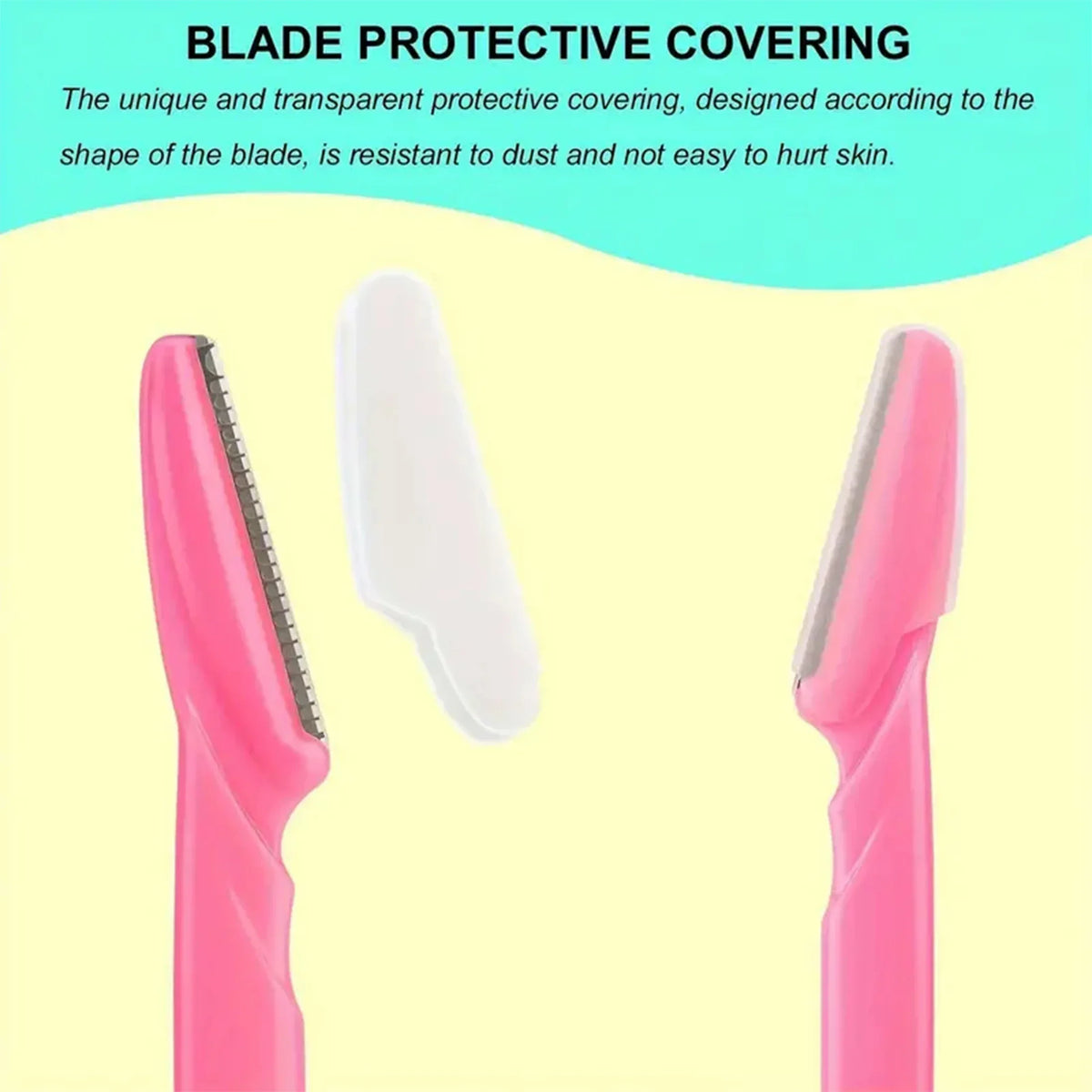Eyebrow Trimmer Face Razor Blades – Portable Hair Remover Eyebrow Trimmer Razor HIP
