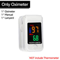 Non-Contact IR Thermometer & Finger Pulse Oximeter Kit Health Monitoring Kit HIP Only Oximeter