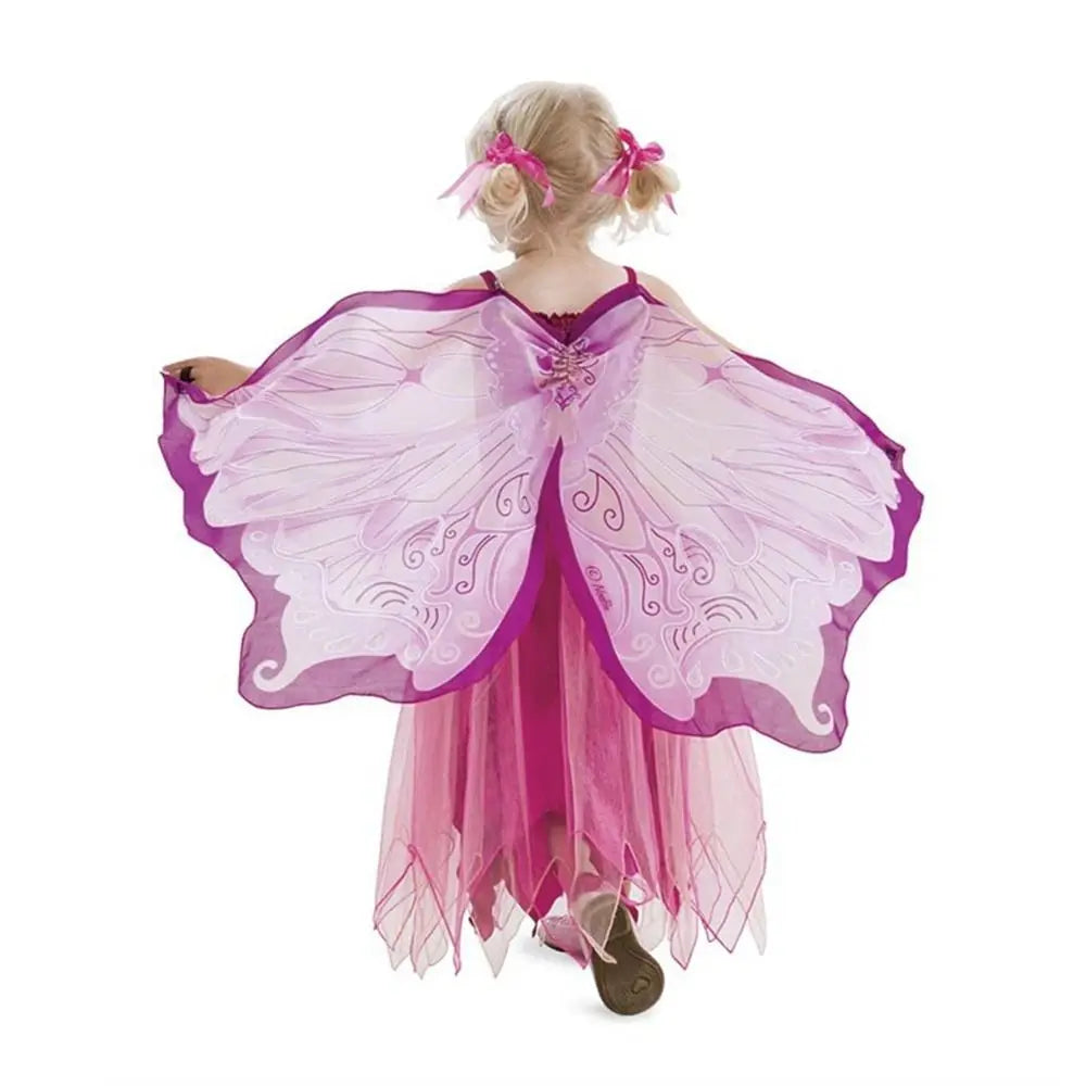 Kids Butterfly Angel Wings Cape & Mask Halloween Costume Kids Costume Set HIP