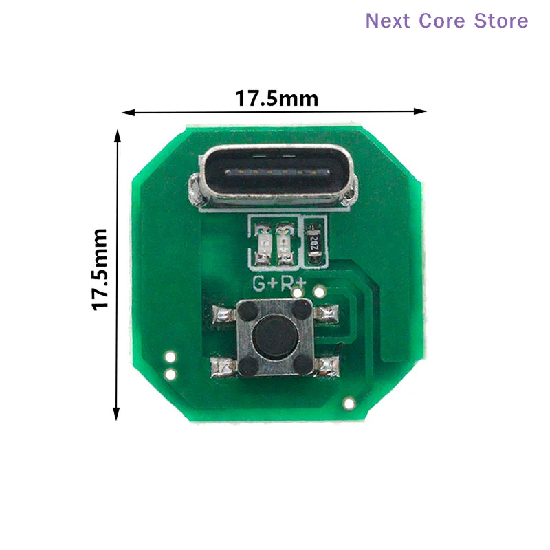 DIY Type-C Flashlight Driver Board – Charging & Touch Switch Flashlight Driver Board HIP