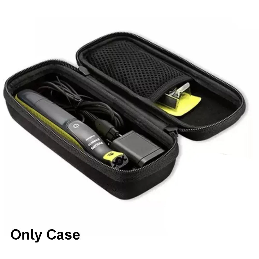 Shockproof Razor Case for Philips OneBlade QP Series | EVA Bag Razor Travel Case HIP Black Only Case