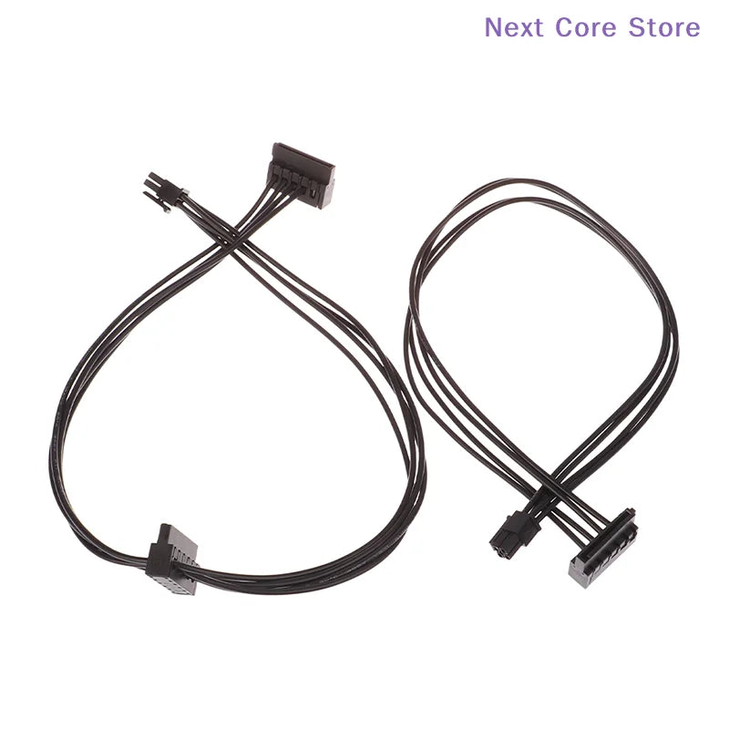 Mini 4-Pin to SATA Power Cable for SSD & HDD – 35/45/65cm SATA Power Cable HIP