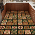 PVC Leather Kitchen Rug – Waterproof Non-Slip Floor Mat Kitchen Floor Mat HIP GU6455-P 1pc 180x280cm