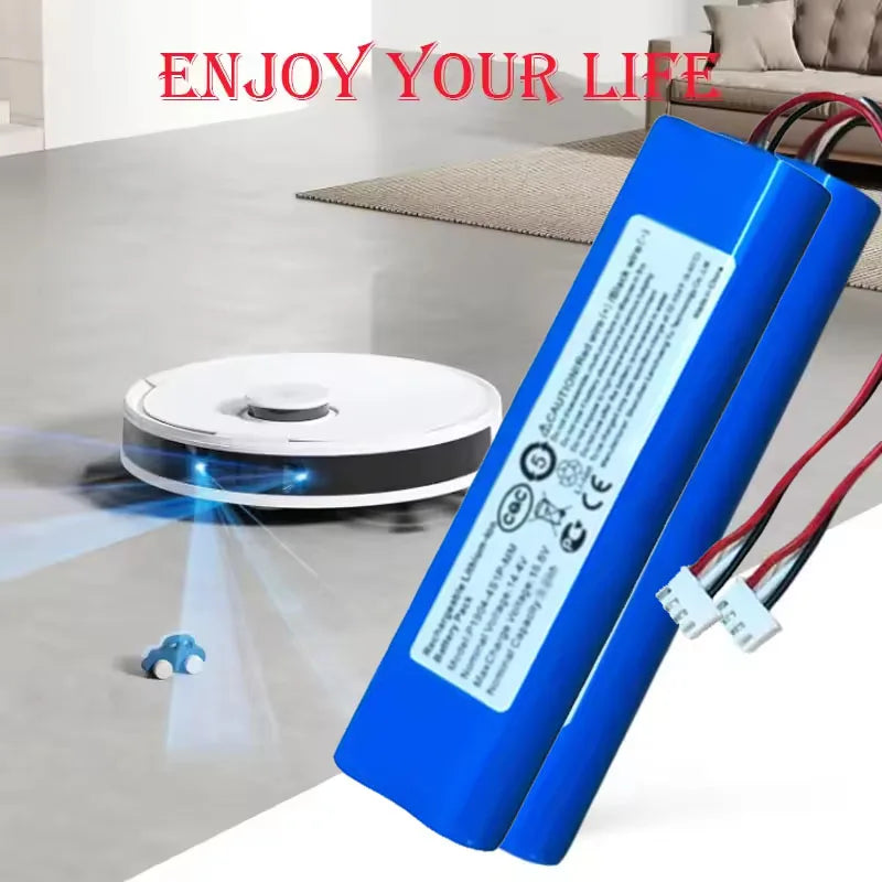 12800mAh Battery for Ecovacs Deebot Ozmo 950, X1, T8, T9, T10 Robot Vacuum Battery HIP