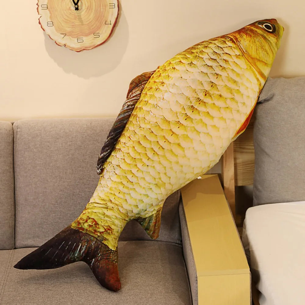 3D Realistic Fish Plush Toy – Giant Soft Stuffed Animal Pillow Fish Stuffed Plush Toy HIP 40CM-Style1