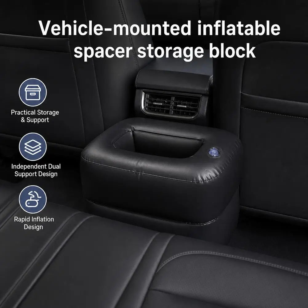 Inflatable Car Bed For Travel Suitable For Sedan SUV Business Vehicles Rear Seat Sleeping Pad Footrest Filling Pad Auto Accessry HIP