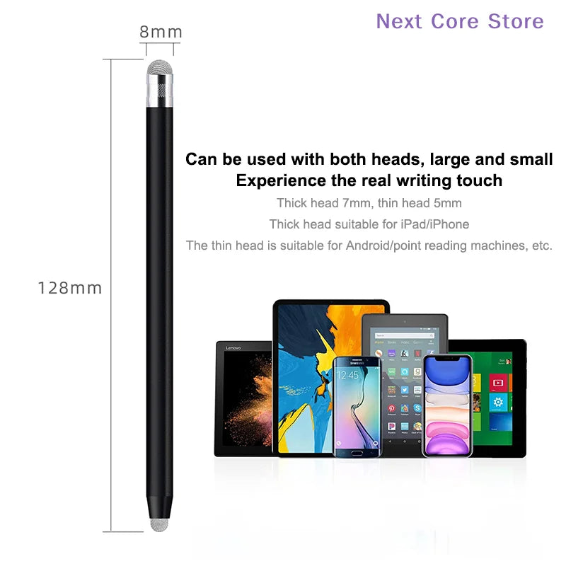 Dual Nib Mesh Fiber Capacitive Stylus Pen – Universal Capacitive Stylus Pen HIP