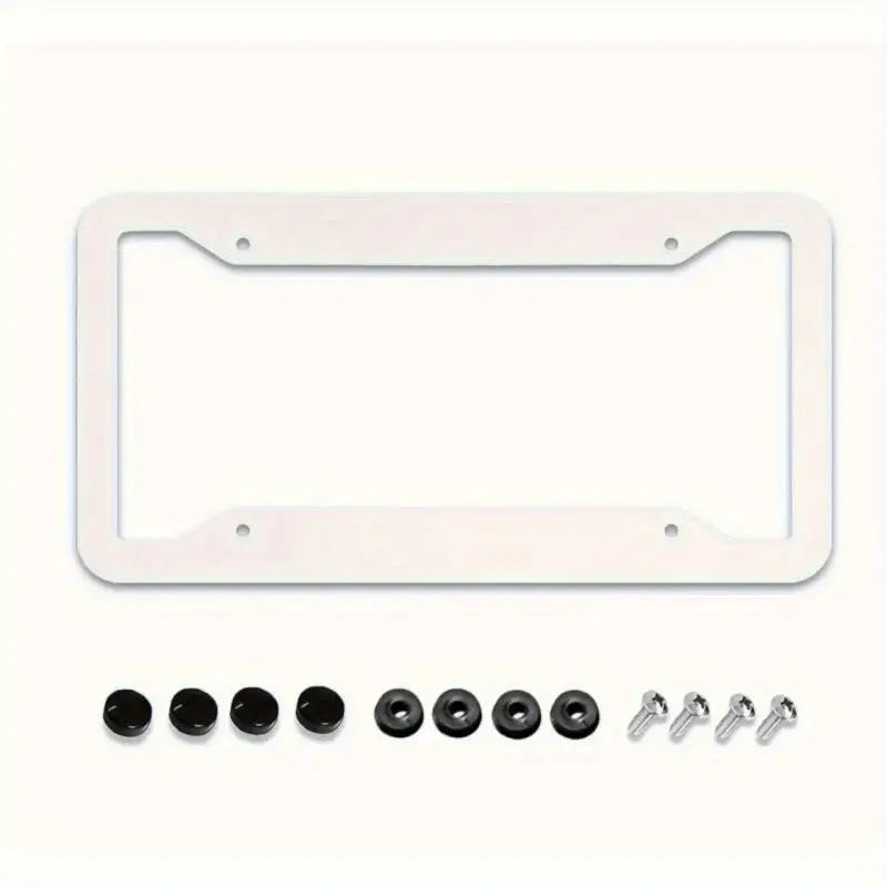 Neon Bat Aluminum License Plate Frame 12x6 – Dark Style License Plate Frame HIP