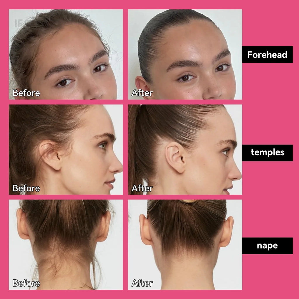 Portable Broken Hair Styling Gel Transparent Hair Shaping Wax Cream Smoothing Finishing Stick Mascara Brush Not Greasy Hair Care HIP