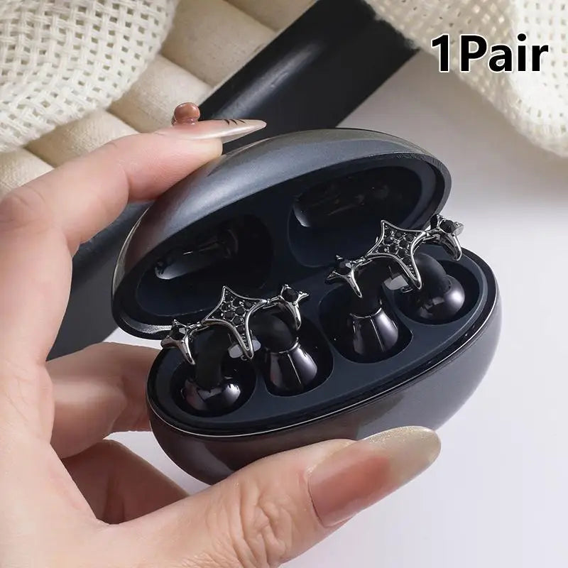 Rhinestone Earbud Decoration Clips – Zircon Charm Pair Earbud Decoration Clip HIP SB1001