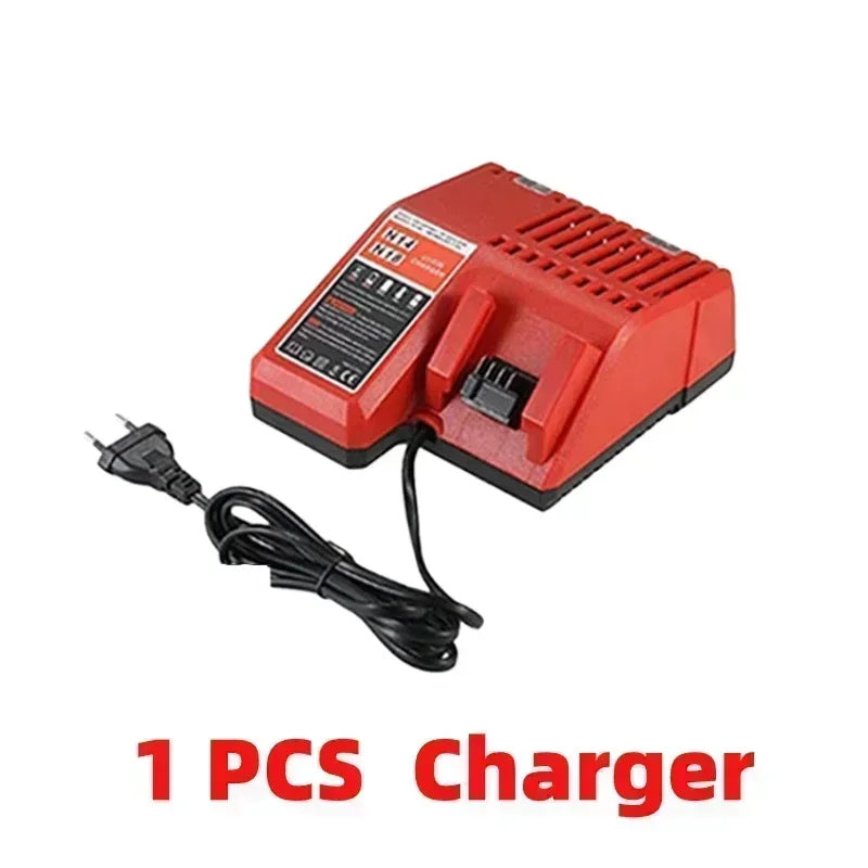 18V Li-Ion Replacement Battery for Milwaukee M18 – 6000mAh Power Tool Battery HIP Charger
