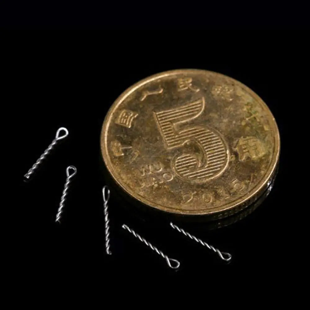 50pcs Carp Fishing Boilie Bait Pins – Stainless Steel Spikes Fishing Bait Pins HIP