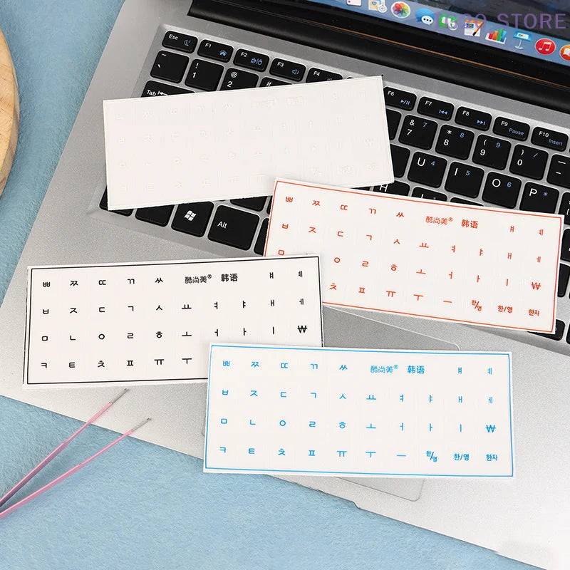 Universal Transparent Keyboard Stickers – Engraving Film Set Keyboard Sticker Set HIP