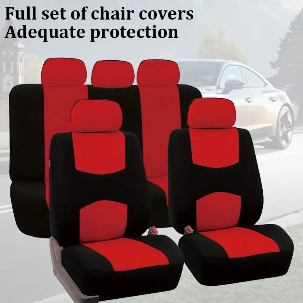 Universal Car Seat Covers – Full Coverage Cloth Protector Set Car Seat Covers HIP