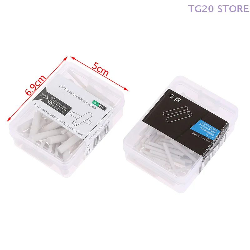 Electric Eraser Refills – 2.3mm & 5mm Rubber Replacement Cores Eraser Refill Cores HIP