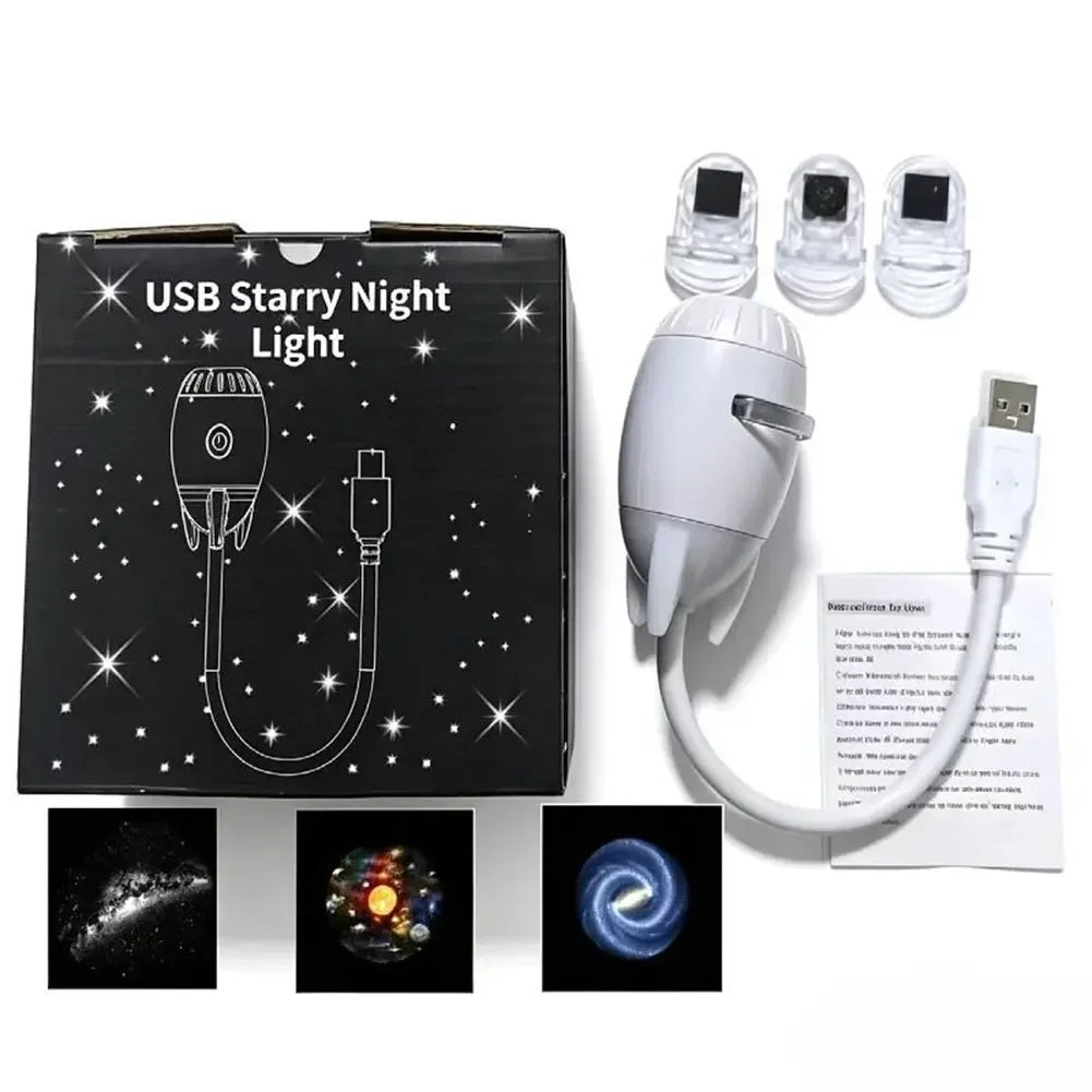 Shadow Camera Night Light with 3 Film Discs Galaxy Atmosphere Light Family Bedroom Romantic Nebula Decor Night Light HIP 01