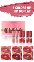 HANDAIYAN Velvet Matte Lipstick Set – 6 Shades, Long-Lasting Matte Lipstick Set HIP 1