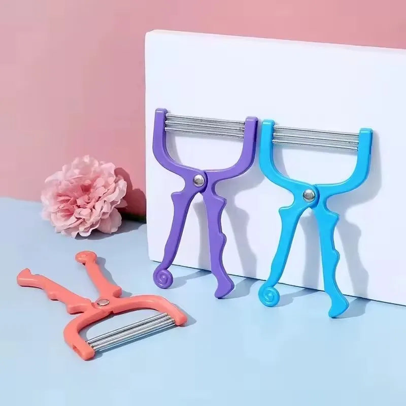 Spring Roller Facial Hair Remover – Reusable & Chemical-Free Facial Hair Remover HIP C781-Mix 3pcs