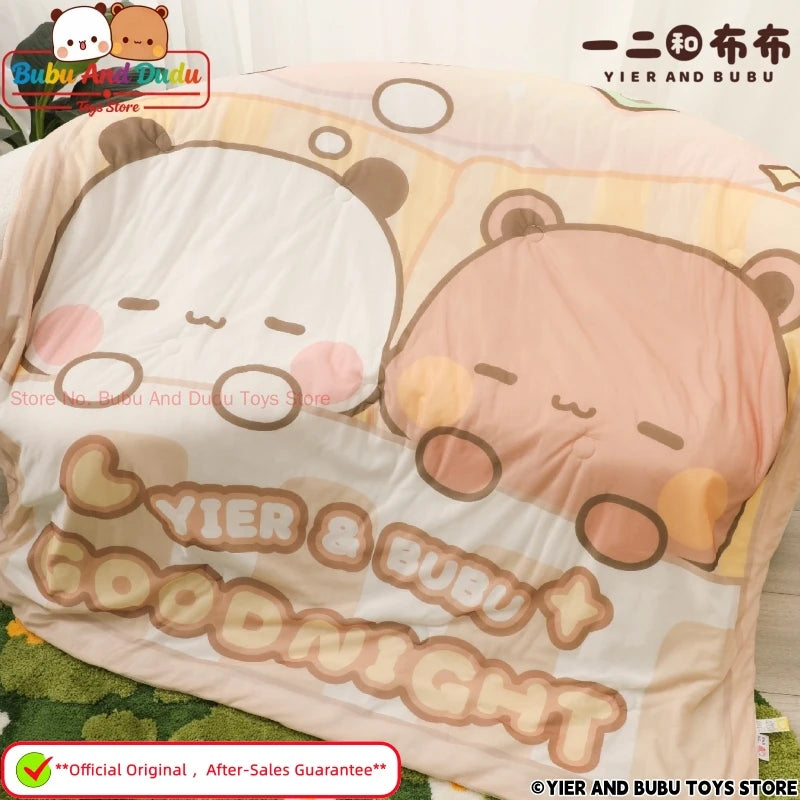 Panda Bubu & Dudu Cooling Summer Quilt – Cartoon Blanket Cooling Summer Quilt HIP