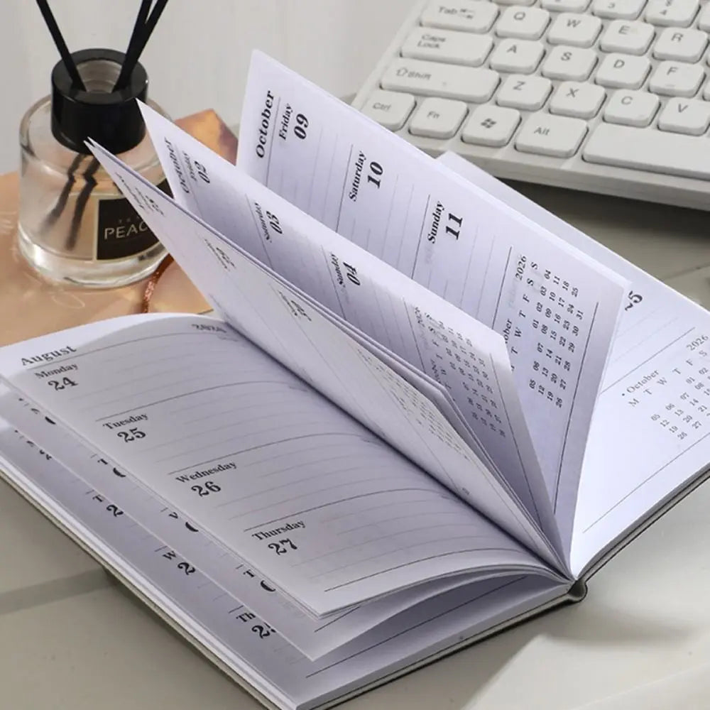 A6 2026 Daily Weekly Planner Agenda Book – Pocket Diary Pocket Agenda Planner HIP