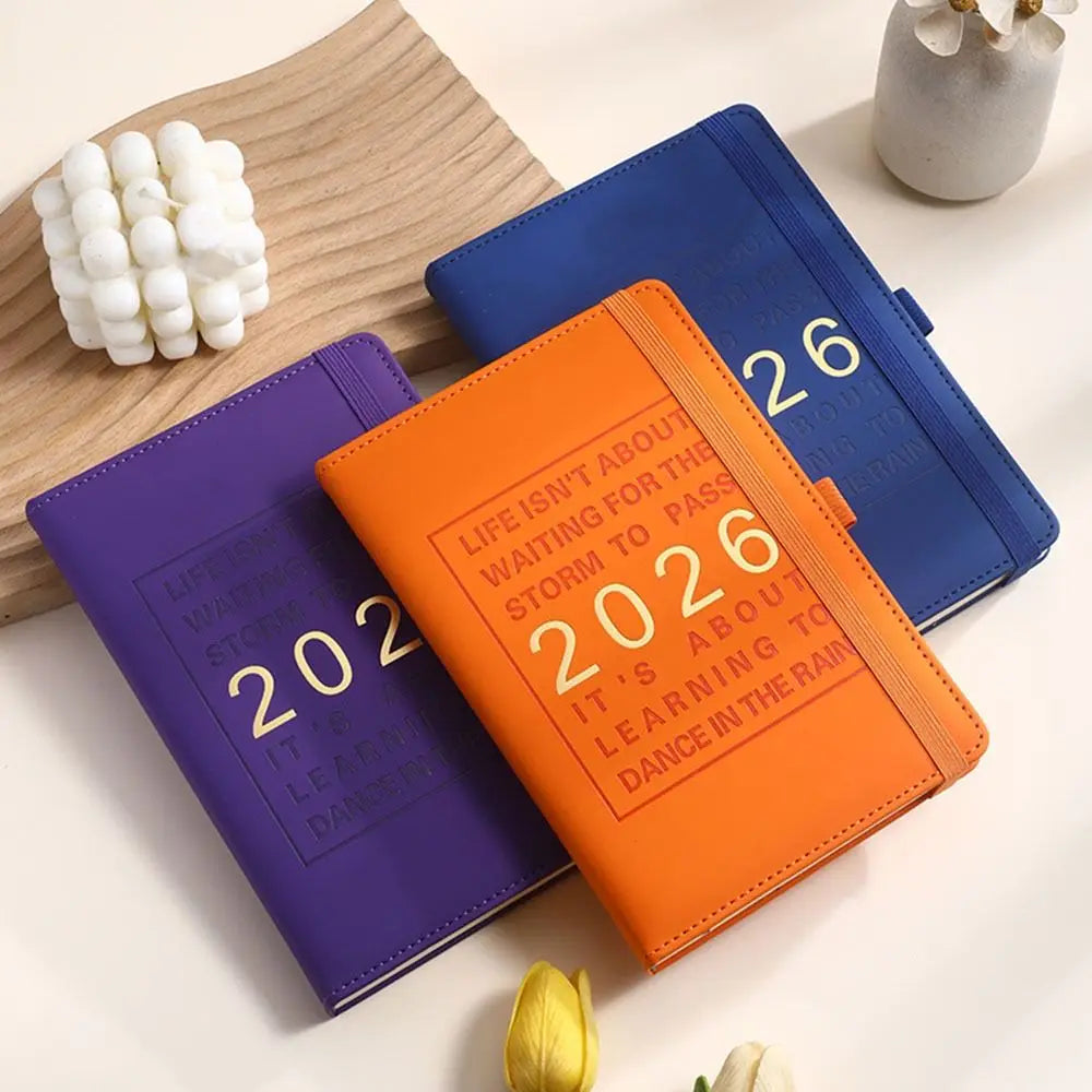 A5 2026 Daily Planner Notebook – Schedule, Calendar & To-Do Daily Planner Notebook HIP