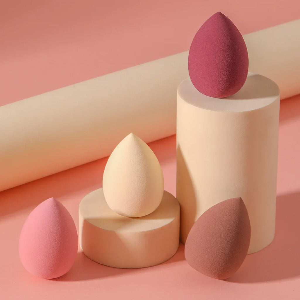 4-Piece Makeup Sponge Blender Set – Foundation Applicator Makeup Blending Sponge HIP