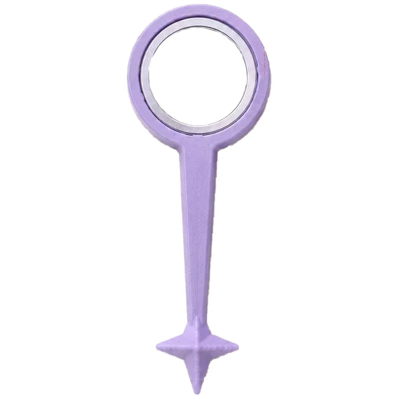 4 Point Star Cat Eye Magnetic Nail Tool Nail Magnet Stick Gel Polish Star Magnet 3D Cat Eye Effect Manicure DIY Nail Supplies HIP Purple