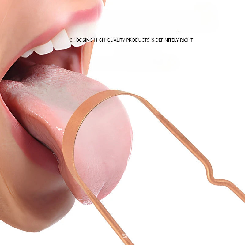 1PCS Pure Oral Cleaner Brush Tongue Scraper Fresh Cleaning Hygiene High Quality Tounge Scraper HIP