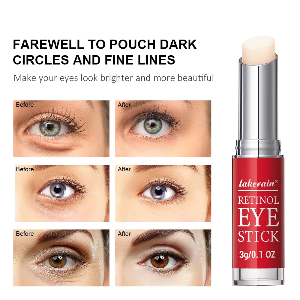 Retinol Eye Cream Lightening Dark Circles Firming Skin Instant Eye Repair Serum Stick for women Women Eyes Care HIP