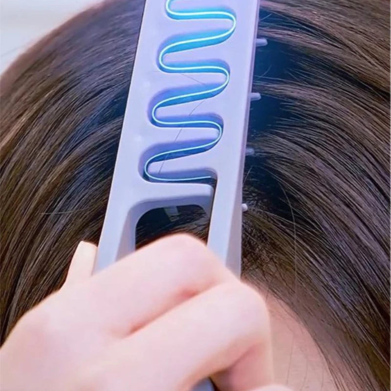 Volumizing Wide-Tooth Hair Fluffy Texture Styling Comb Fluffy Hair Roots Natural Curling A Comb for Hair Care HIP