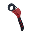 6-Inch Adjustable Belt Wrench – Oil Filter Strap Spanner Tool Belt Strap Wrench HIP Red