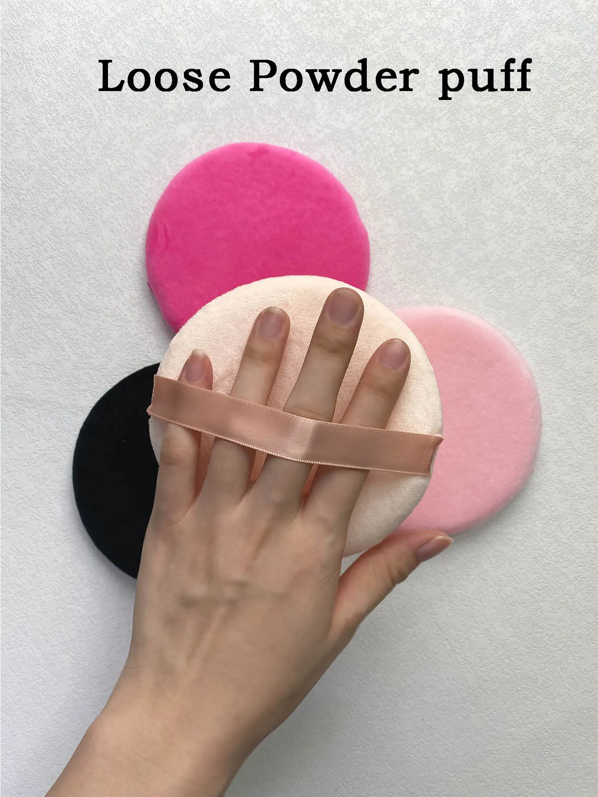 4-Pack Large Makeup Powder Puffs – Soft Face Sponge Set Makeup Powder Puff HIP