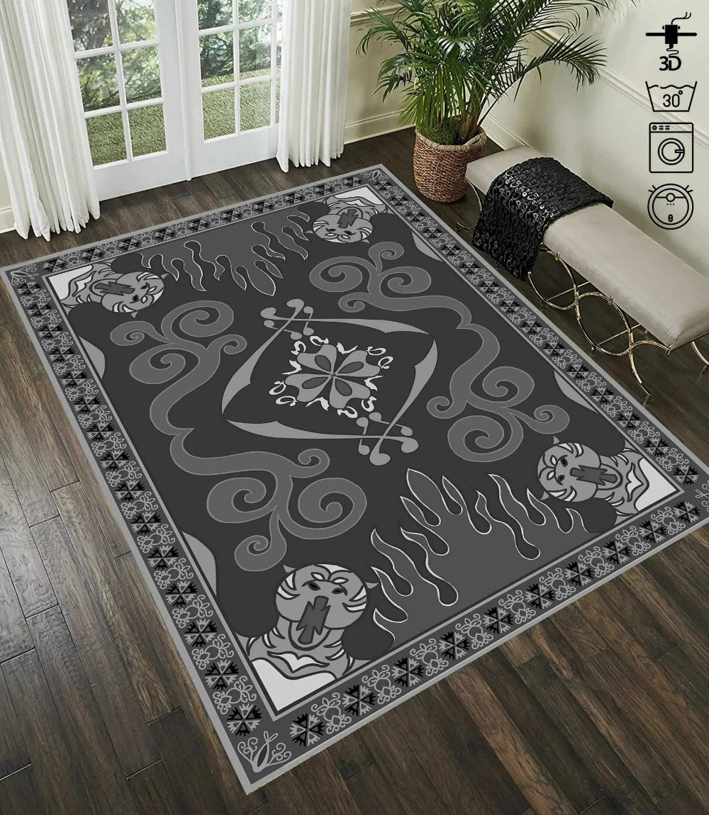 Aladdin Magic Carpet Rug – Stylish Floor Mat for Home Décor Decorative Floor Rug HIP 5 40X60cm-Felt