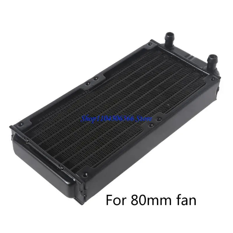 Aluminum Water Cooling Radiator 10-Tube CPU Heat Exchanger CPU Water Cooling Radiator HIP