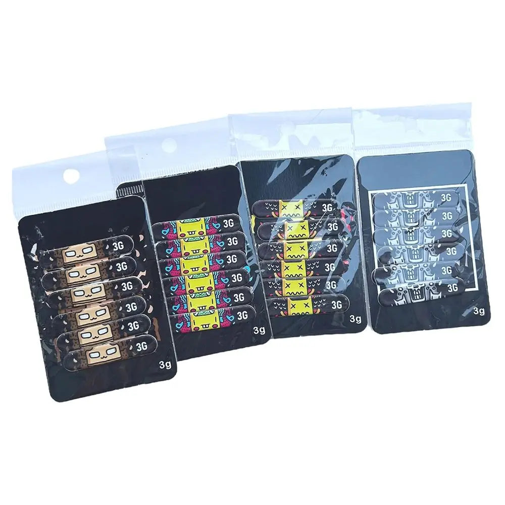 6-Pack Tennis Racket Weight Strips | Self-Adhesive 3g Tape Racket Weight Tape HIP