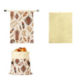 Cotton Beeswax Bread Bag – Lock Closure & Removable Inner Bag Bread Storage Bag HIP B