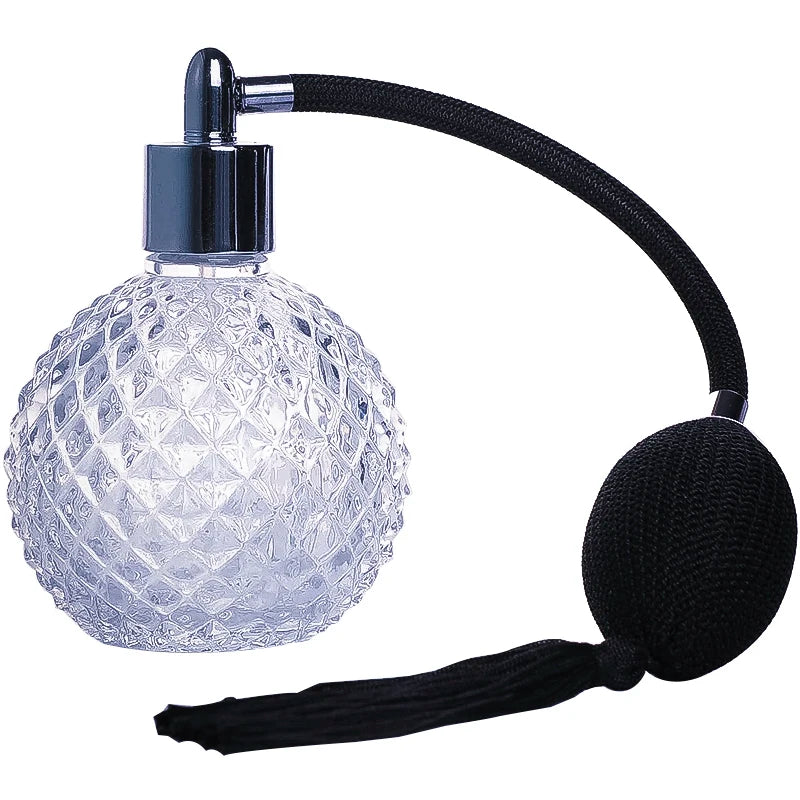 100ml Vintage Crystal Refillable Perfume Atomizer | Tassel Spray Perfume Atomizer HIP